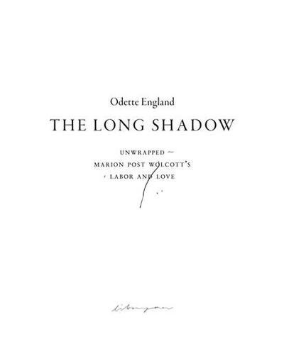 Picture of Odette England The Long Shadow /anglais