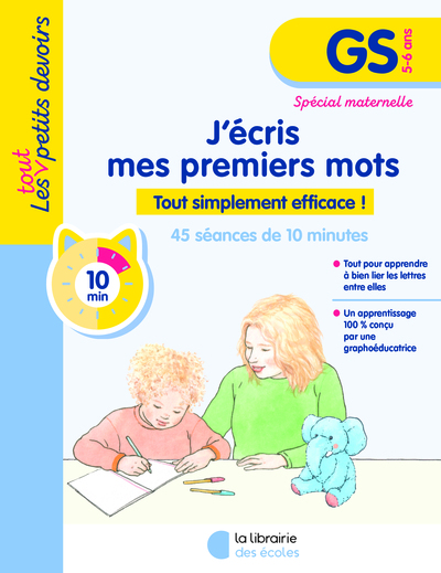 Picture of Les tout petits devoirs - J'écris mes premiers mots GS (2026)