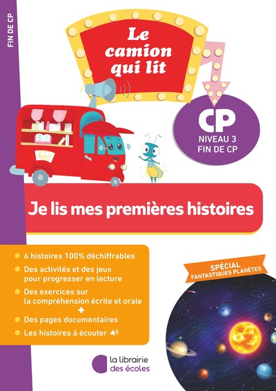 Image de Le camion qui lit - Je lis mes premières histoires - CP niveau 3 (2026)