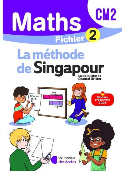 Image de Mathématiques CM2 (2026) - Méthode de Singapour - Fichier élève 2