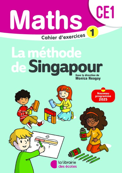 Image de Mathématiques CE1 (2025) - Méthode de Singapour - Cahier d'exercices 1