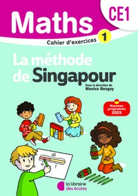 Image de Mathématiques CE1 (2025) - Méthode de Singapour - Cahier d'exercices 1