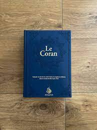 Image de Coran Hafs - Bleu foncE - Dorure 12x17