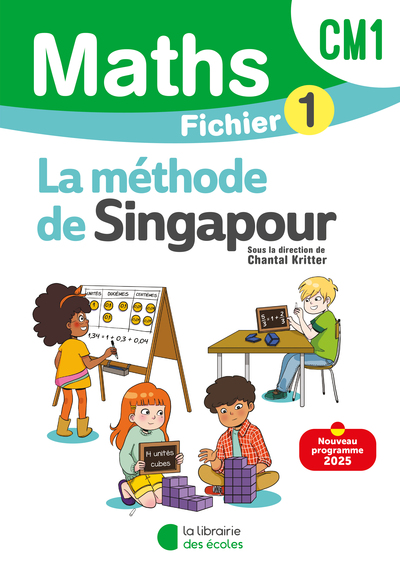 Picture of Mathématiques CM1 (2025) - Méthode de Singapour - Fichier élève 1