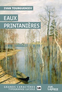 Picture of EAUX PRINTANIERES : GRANDS CARACTERES, EDITION ACCESSIBLE POUR LES MALVOYANTS
