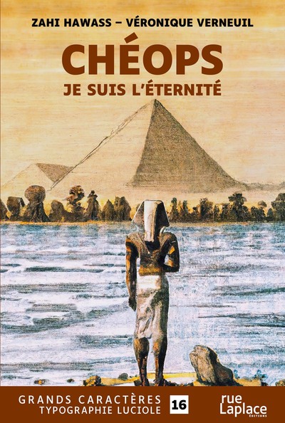 Picture of CHEOPS, JE SUIS L'ETERNITE : GRANDS CARACTERES, EDITION ACCESSIBLE POUR LES MALVOYANTS
