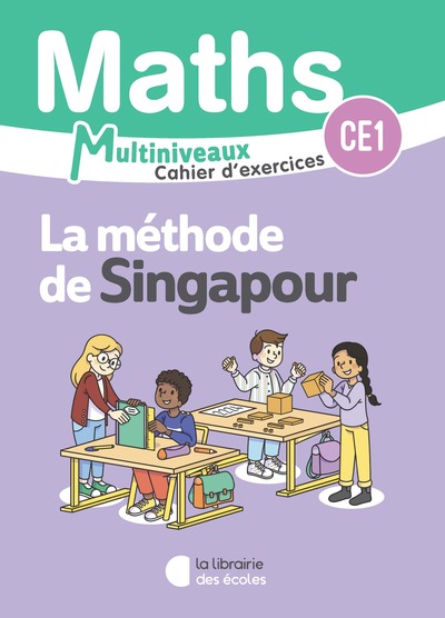 Image de Mathématiques CE1/CE2 (2025) - Méthode de Singapour - Cahier d'exercices CE1
