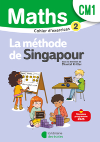 Picture of Mathématiques CM1 (2025) - Méthode de Singapour - Cahier d'exercices 2