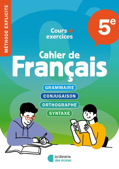 Image de Cahier de français 5e (2026) - Méthode explicite
