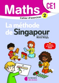 Image de Mathématiques CE1 (2025) - Méthode de Singapour - Cahier d'exercices 2