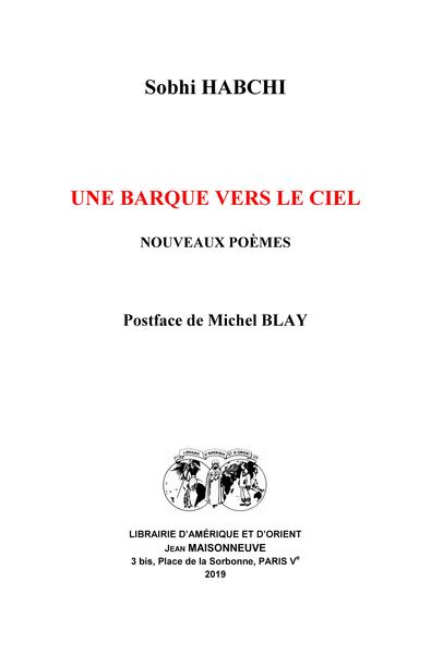 Picture of Une barque vers le ciel