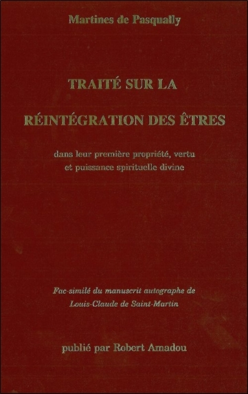 Picture of Traité sur la réintégration des êtres