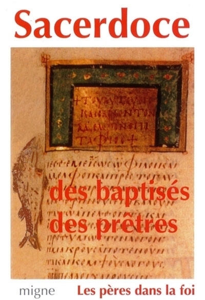 Image de SACERDOCE DES BAPTISES DES PRETRES