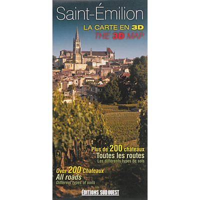 Image de Saint-Emilion, La Carte En 3D (Bilingue)