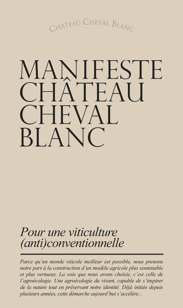 Image de MANIFESTE CHÂTEAU CHEVAL BLANC