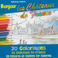 Picture of BONJOUR LES CHATEAUX, LIVRE DE COLORIAGE