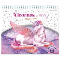 Image de Licornes de rêve - Carnet créatif - Magie des fleurs nouvelle édition