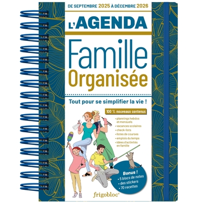 Picture of L'agenda 2026 de la famille organisée ! (de sept. 2025 à déc. 2026)