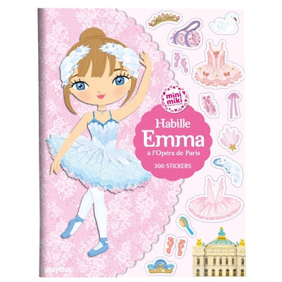 Image de Minimiki - Stickers - Habille Emma à l'Opéra de Paris