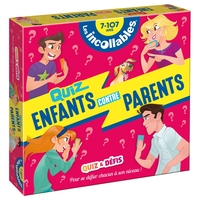 Picture of Boîte Quiz - Incollables Famille - Enfants vs Parents