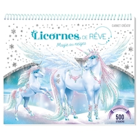 Image de Licornes de rêve - Carnet créatif - Magie des neiges nouvelle édition