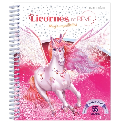 Picture of Licornes de rêve - Mini-carnet Magie des paillettes