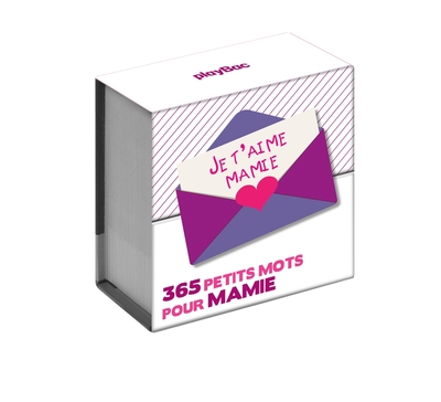 Picture of Mini calendrier - 365 petits mots pour Mamie