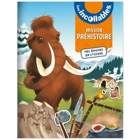Image de Les Incollables - Mission Préhistoire - Mes énigmes en stickers