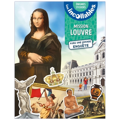 Picture of Les Incollables - Mission Louvre - Mes énigmes stickers