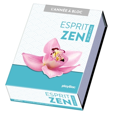 Picture of Calendrier Esprit zen en 365 jours - Année à bloc