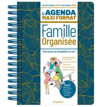 Image de L'agenda 2026 de la famille organisée Maxi format (de sept. 2025 à déc. 2026)