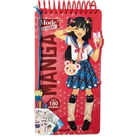 Picture of Carnet créatif Mode Academy Manga (avec un bracelet)