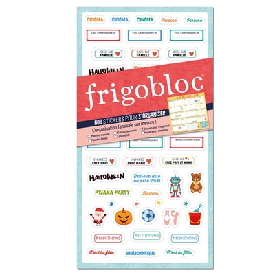 Image de FRIGOBLOC - 600 STICKERS POUR S'ORGANISER