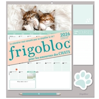 Image de Frigobloc Mensuel 2026 Chats (de sept. 2025 à déc. 2026)