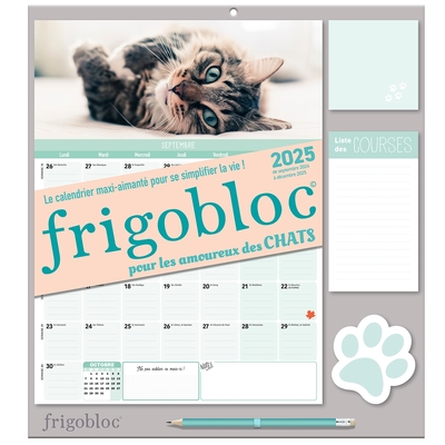 Image de Frigobloc Mensuel 2025 Chats (de sept. 2024 à déc. 2025)