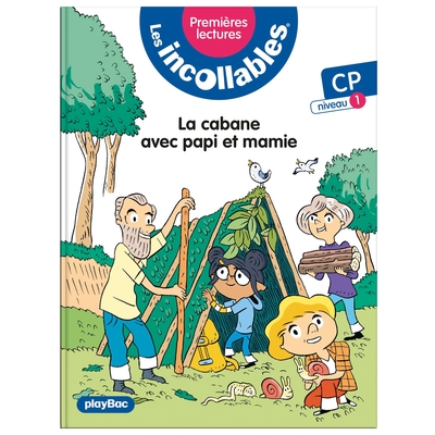 Image de Les incollables - Premières lectures - Tome 14 - La cabane avec papi et mamie - niv. 1