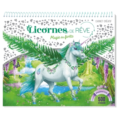Picture of Licornes de rêve - Carnet créatif - Magie de la forêt