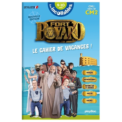 Picture of Cahier de vacances 2025 Fort Boyard - Les incollables - CM1 au CM2 - 9/10 ans