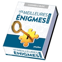 Picture of Calendrier les meilleures énigmes en 365 jours - Année à bloc