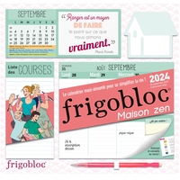 Image de Frigobloc Hebdomadaire 2024 Maison zen (de sept. 2023 à déc. 2024)