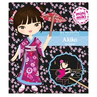 Image de Minimiki - Ma pochette cartes à gratter et à colorier - Akiko au Japon