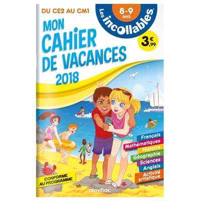 Picture of Les incollables - Cahier de vacances 2018 - Du CE2 au CM1