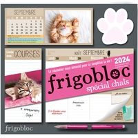 Image de Frigobloc Hebdomadaire 2024 Chats  (de sept. 2023 à déc. 2024)