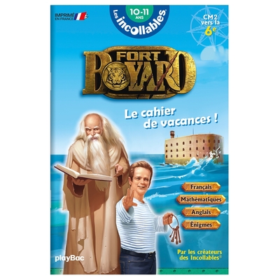 Picture of Cahier de vacances 2025 Fort Boyard - Les incollables - CM2 à 6e - 10/11 ans