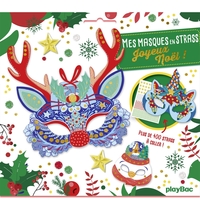 Picture of Mes masques en strass Joyeux Noël