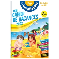 Picture of Cahier de vacances 2022 - Les incollables - De la GS au CP - 5-6 ans