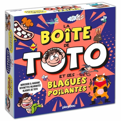 Picture of La boîte quiz de Toto et ses blagues poilantes