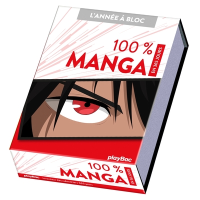 Image de Calendrier 100% Manga en 365 jours - L'ANNÉE À BLOC