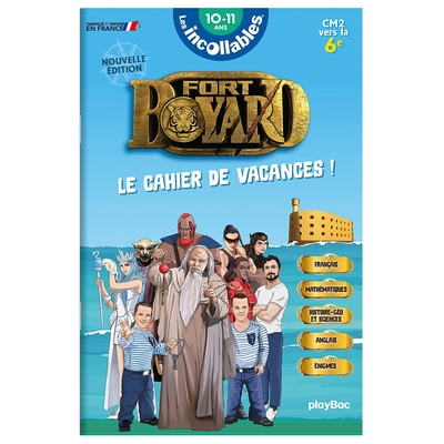 Picture of Cahier de vacances 2026 Fort Boyard - Les incollables - CM2 au 6e - 10/11 ans