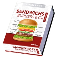 Picture of Calendrier Sandwichs, Burgers & Cie en 365 jours - L'Année à Bloc